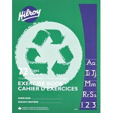 Hilroy Exercise Books, Half Plain/Half Interlined