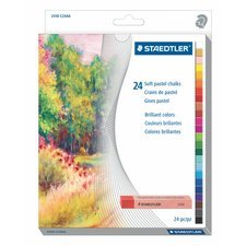 Staedtler Soft Chalk Pastels, 24