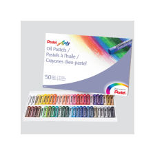Pentel Oil Pastels 50 Assorted Colours