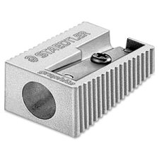 Staedtler Aluminum Pencil Sharpener, Single Hole