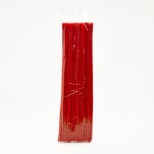 12" Pipe Cleaners, Red