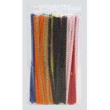 Chenille 6" Pipe Cleaners, Assorted
