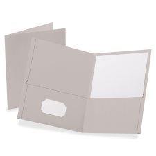 Twin Pocket Porfolio, Grey