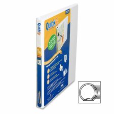  Quickfit O-Ring View Binders, 5/8" 