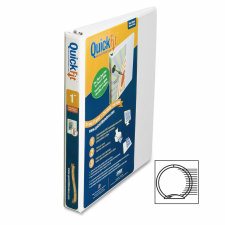  Quickfit O-Ring View Binders, 1" 