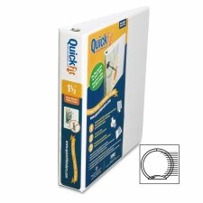  Quickfit O-Ring View Binders, 1 1/2" 