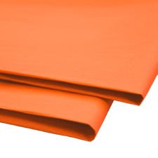 DBLG Tissue Paper, Orange, 24 sheets/pkg