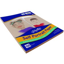 Ucreate Self Portrait Paper 9" X 12" 100/pkg