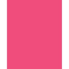 Neon Coated Poster Board, Neon?Pink, 22" x 28, 25/pkg