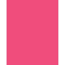 Neon Coated Poster Board, Neon?Pink, 22" x 28, 25/pkg