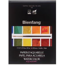 Bienfang Aquademic Watercolour Paper 90lb 11" x 15"