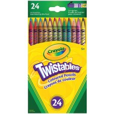 Crayola Twistables Pencil Crayons 24 per package