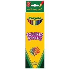 Crayola Pencil Crayons 8 Colours