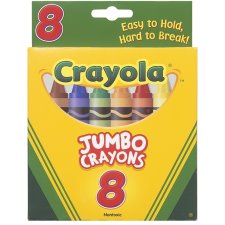 Crayola Jumbo Crayons 8 ct