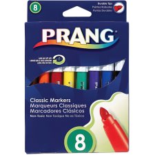Prang Broad Markers Classic Colours 8 per package