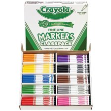 Crayola Fine-Line Marker Classpack