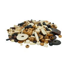 Wood Beach Bead, 250 gr/bag