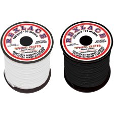 Rexlace Plastic Lacing White