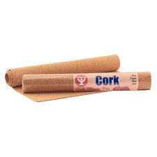 Hygloss Cork Sheets, 1 roll, 12" x 24", 1.5 mm Thick