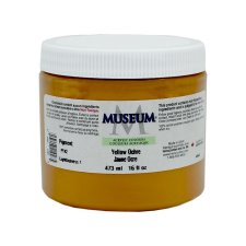 Museum Heavy-Body Acrylic Paint 473 ml Yellow Ochre