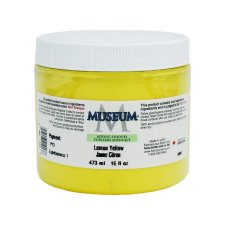 Museum Heavy-Body Acrylic Paint 473 ml Lemon Yellow