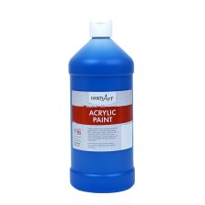 Handy Art Acrylic Paint. Primary Blue. 946ml.