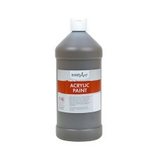 Handy Art Acrylic Paint. Burnt Umber. 946ml.