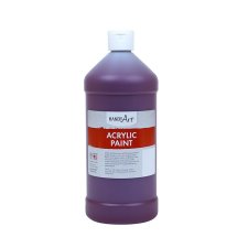 Handy Art Acrylic Paint. Maroon. 946ml.