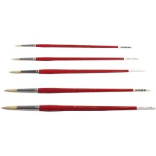 Acrilex White Bristle Brush Round Series 1450R Size 2