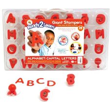 Ready2Learn Uppercase Letters Giant Stampers