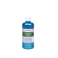 Handy Art Sparkle Tempera Paint, Turquoise, 473ml.