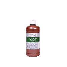 Handy Art Sparkle Tempera Paint, Brown, 473ml.