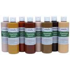 Handy Art Multicultural Paint 473ml 8/set