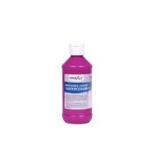 Handy Art Washable Fluorescent Liquid Watercolours, Fluorescent Violet, 236ml