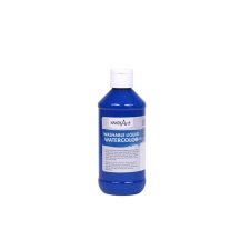 Handy Art Washable Fluorescent Liquid Watercolours, Fluorescent Blue, 236ml