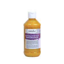 Handy Art Washable Glitter Liquid Watercolours, Yellow, 237ml