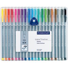 Staedtler Triplus Fineliner 20 Colour Set