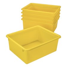 Deep Storage Tray - Yellow