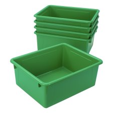 Deep Storage Tray - Green