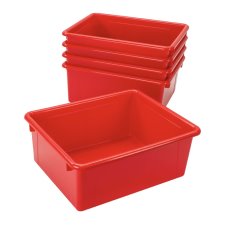 Deep Storage Tray - Red