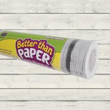 Better Than Paper Bulletin Board Roll, White Wood