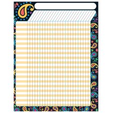 TREND Perfect Paisley Large Incentive Chart