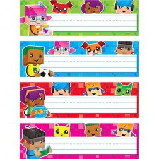 TREND BlockStars! Desk Toppers Name Plates Variety Pack