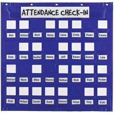 Learning Resources Attendance Pocket Chart