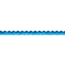 Creative Teaching Press Waves of Blue Border