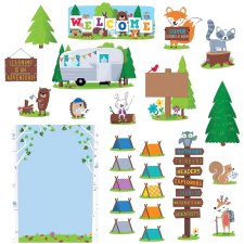 Creative Teaching Press Woodland Friends Welcome Bulletin Board Set