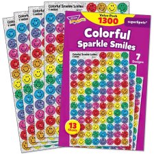 TREND superSpots Stickers Colourful Sparkle Smiles Variety Pack