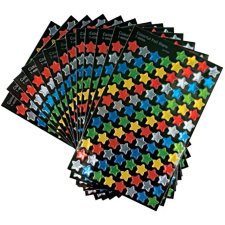 TREND superShapes Stickers Colourful Foil Stars Variety Pack