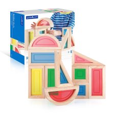 Guidecraft Rainbow Blocks 10pc