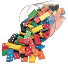Learning Resources Double-Six Colour Dominoes